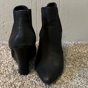 Sole Society black booties